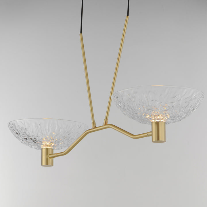 Metropolis 2-Light Linear Pendant by Studio M Lighting – lifestyle