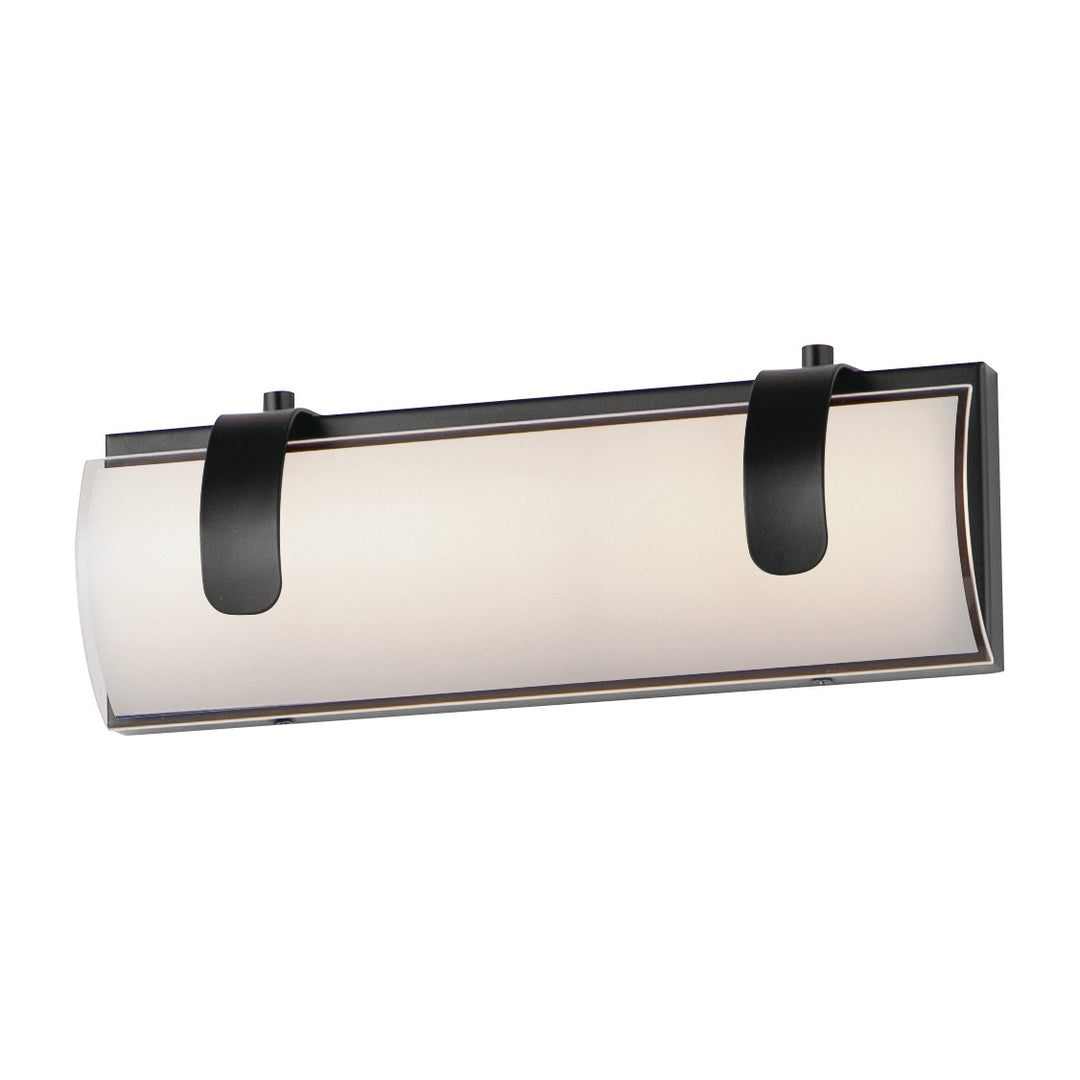 Clutch 13 LED Bath Vanity by Studio M Lighting in Black