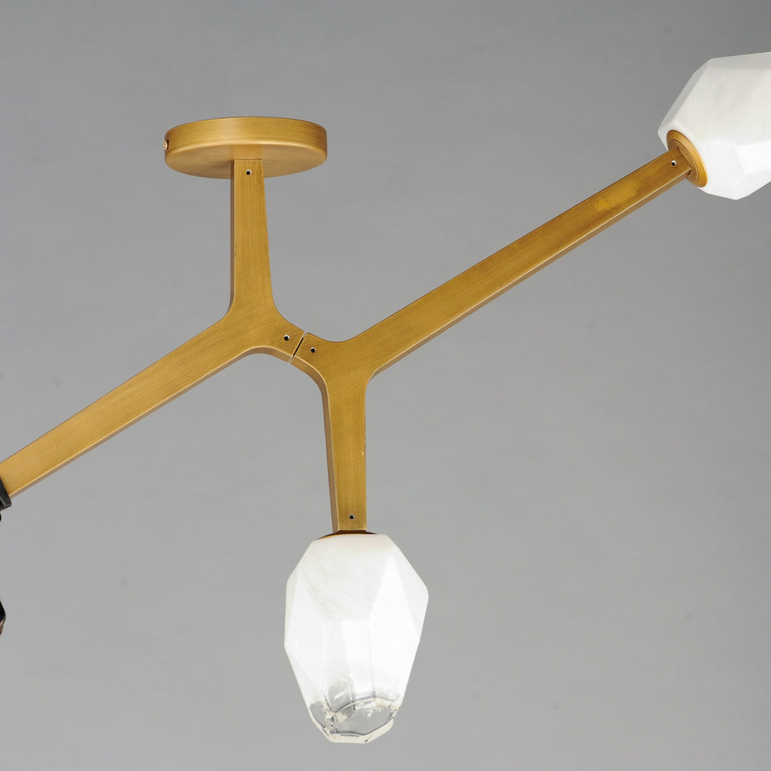 Blossom 3-Light Flush Mount by Studio M Lighting – lifestyle