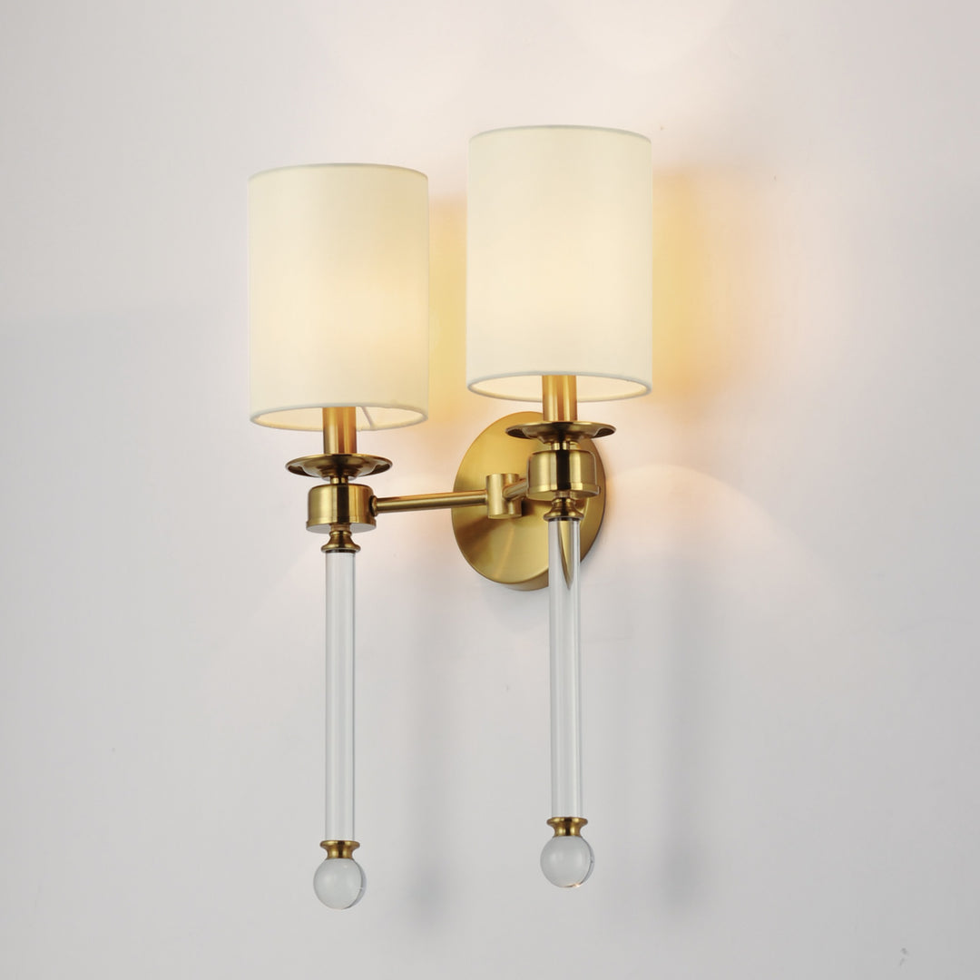 Lucent 2-Light Wall Sconce by Studio M Lighting – lifestyle