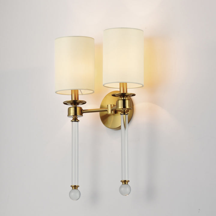 Lucent 2-Light Wall Sconce by Studio M Lighting – lifestyle