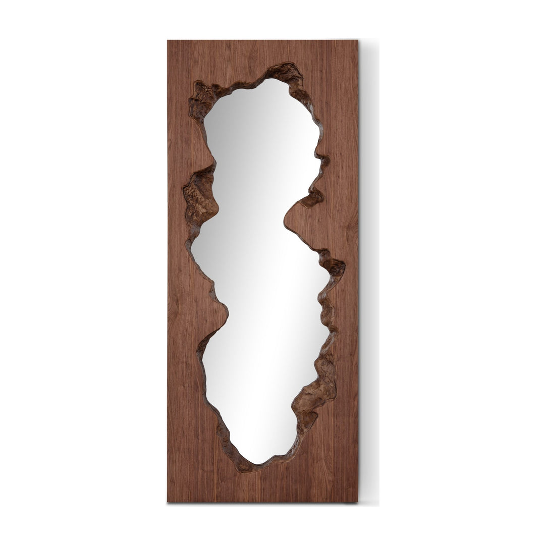 Gaia Rectangular Floor Mirror by Whiteline Modern Living