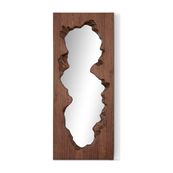 Gaia Rectangular Floor Mirror by Whiteline Modern Living