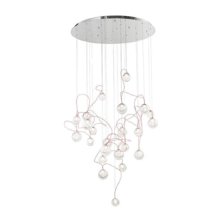 Bobble LED 24-Light Pendant by Studio M Lighting