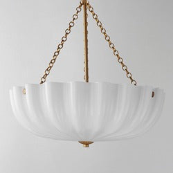 Bundt 17.5 Pendant / Semi-Flush Convertible by Studio M Lighting – lifestyle