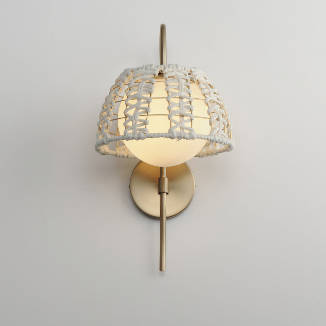Macrame 1-Light Wall Sconce by Studio M Lighting – lifestyle