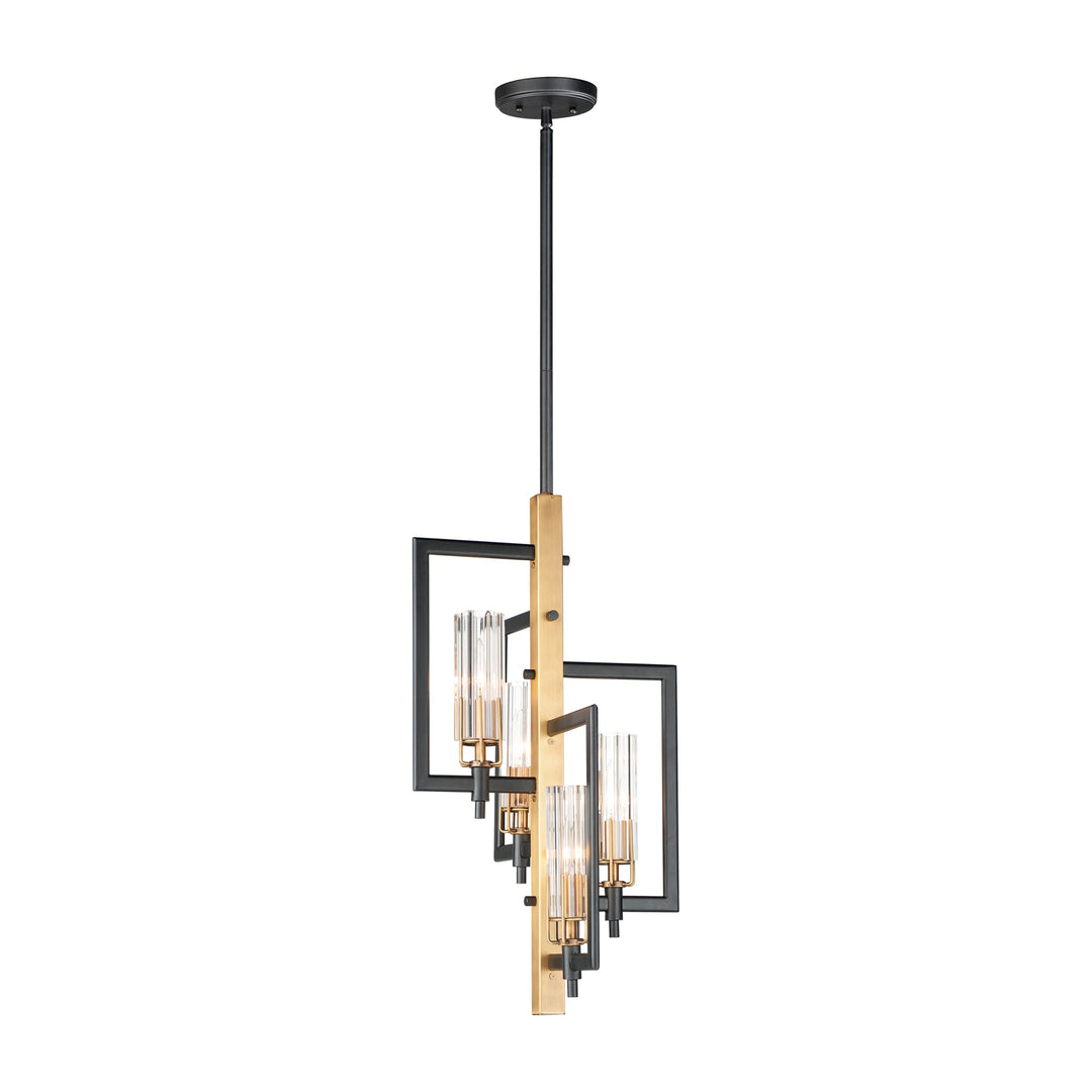 Flambeau 4-Light Chandelier by Studio M Lighting
