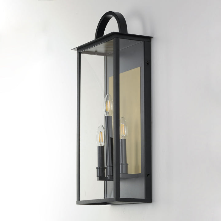 Manchester 3-Light Large Outdoor Wall Sconce by Studio M Lighting – lifestyle