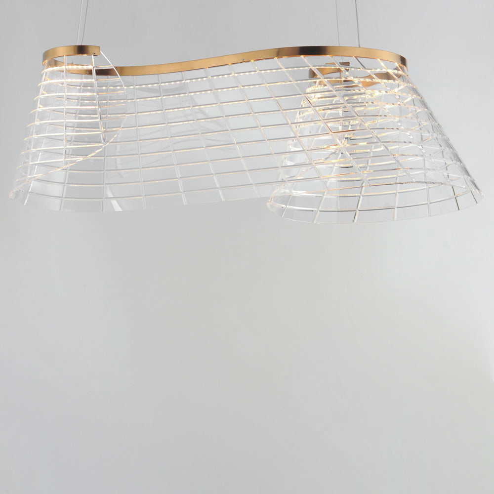 Tartan 1-Light LED Pendant 254814 by Studio M Lighting – lifestyle
