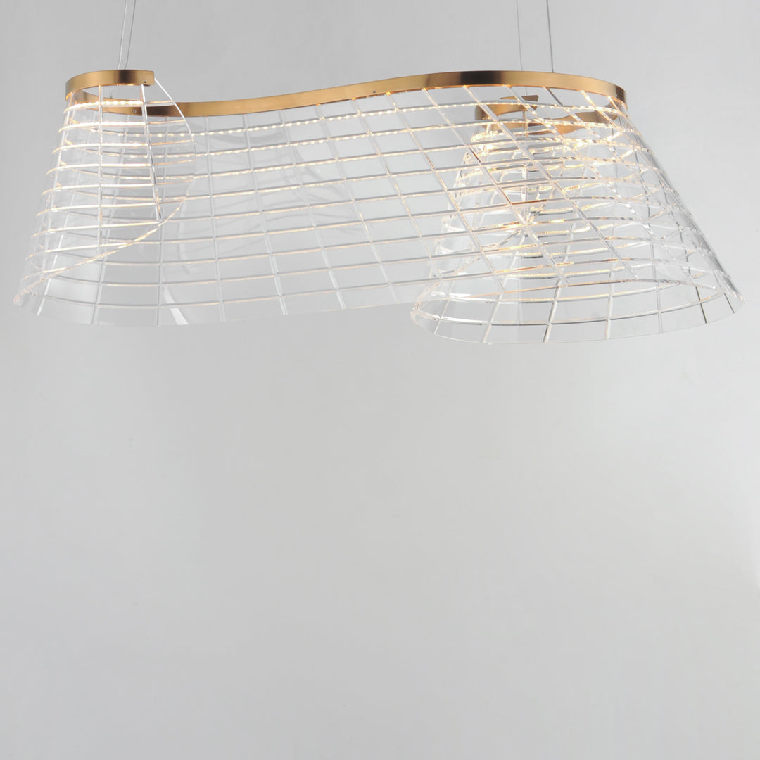 Tartan 1-Light LED Pendant 254814 by Studio M Lighting – lifestyle