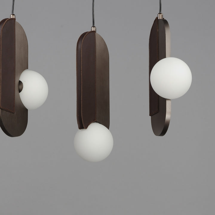 Stitched 8-Light Pendant by Studio M Lighting – lifestyle