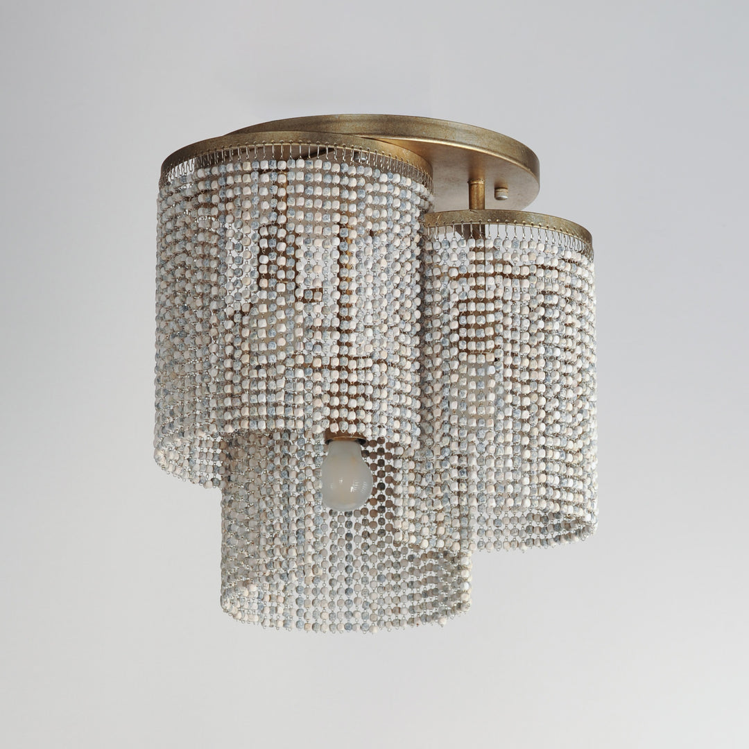 Fontaine 3-Light Flush Mount by Studio M Lighting – lifestyle