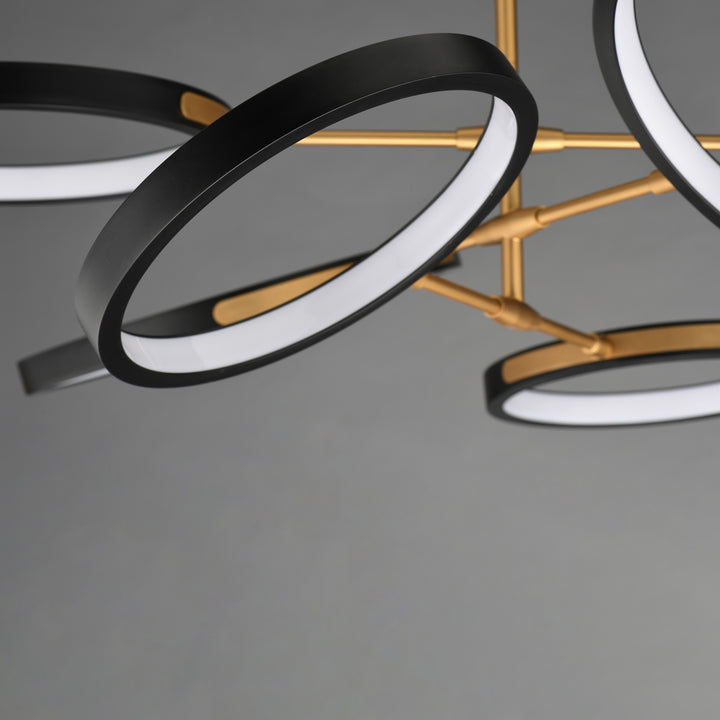 Hoopla 6-Light LED Pendant 254328 by Studio M Lighting – lifestyle