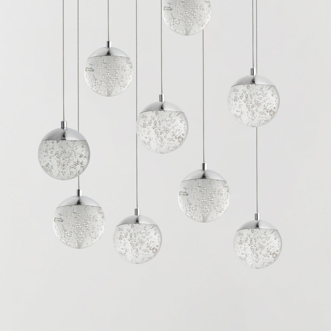 Orb II LED 9-Light Pendant by Studio M Lighting – lifestyle