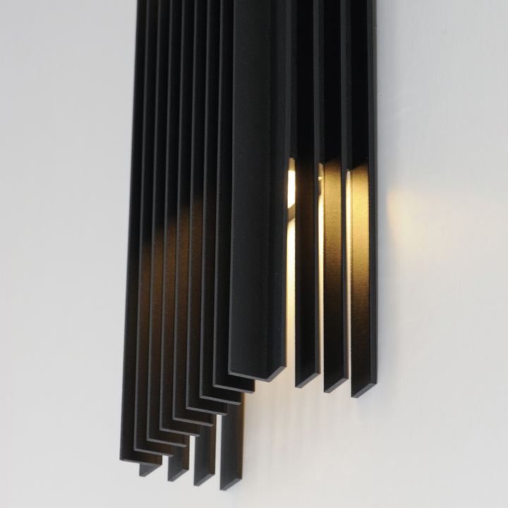 Rampart Large LED Outdoor Wall Sconce by Studio M Lighting – lifestyle