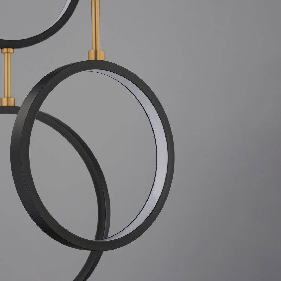 Hoopla 6-Light LED Pendant 254325 by Studio M Lighting – lifestyle