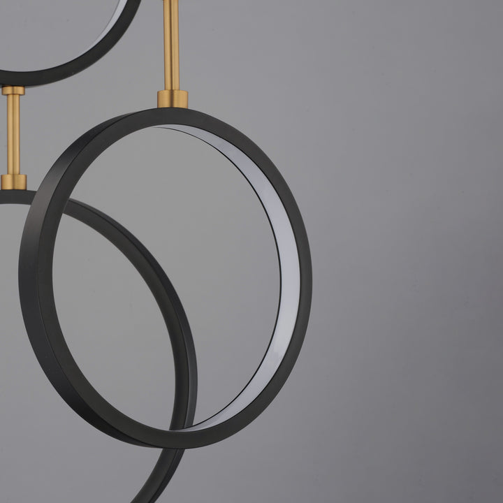 Hoopla 6-Light LED Pendant 254325 by Studio M Lighting – lifestyle