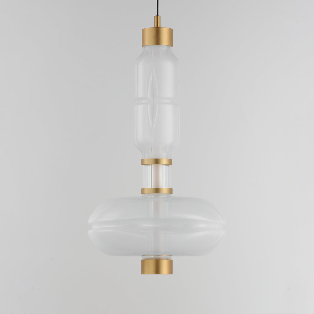 Gusto 22" LED Single Pendant by Studio M Lighting – lifestyle