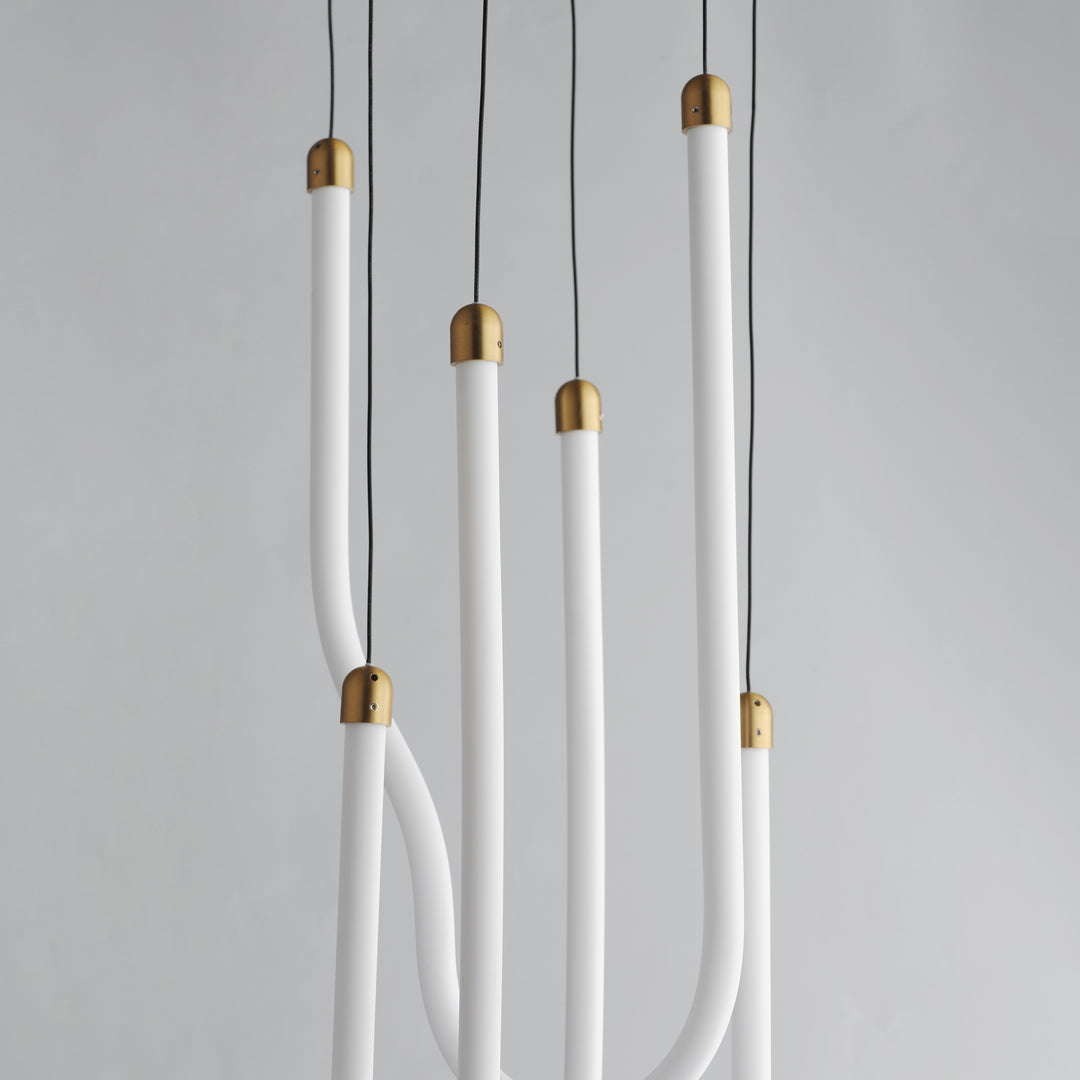 Soleil 3-Light LED Pendant by Studio M Lighting – lifestyle
