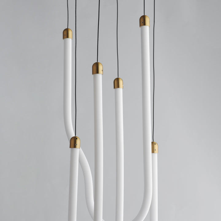 Soleil 3-Light LED Pendant by Studio M Lighting – lifestyle