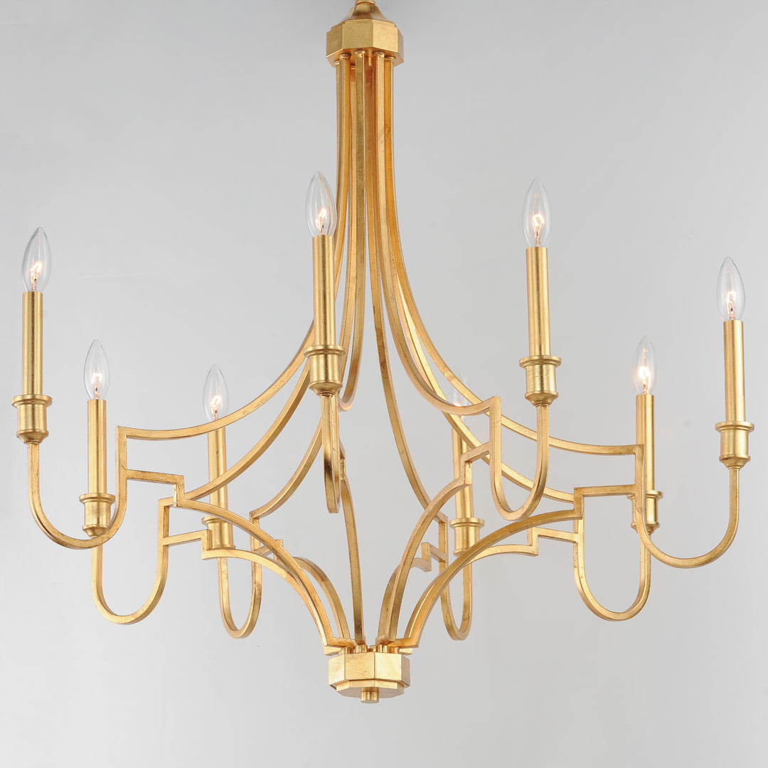 Normandy 8-Light Chandelier by Studio M Lighting – lifestyle