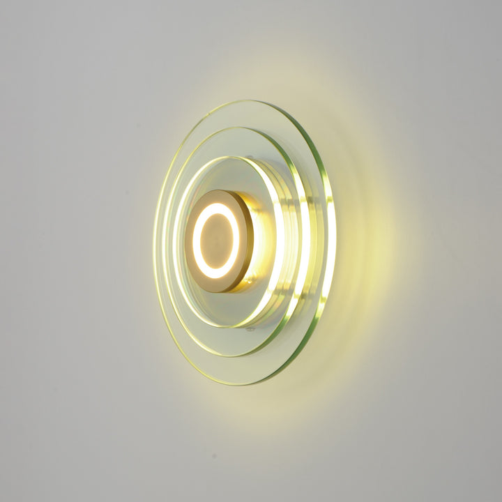 Stratum 1-Light LED Wall/Flush Mount by Studio M Lighting – lifestyle