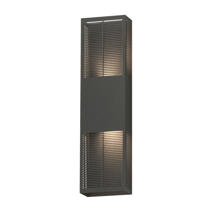 Grate 24 LED Outdoor Wall Sconce by Studio M Lighting in Architectural Bronze