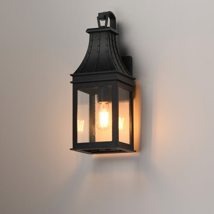 Bramwell VX 1-Light Outdoor Wall Sconce by Studio M Lighting – lifestyle