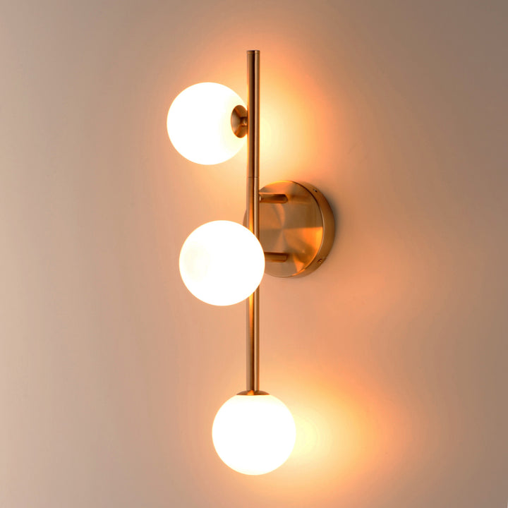 Contour 3-Light Wall Sconce by Studio M Lighting – lifestyle
