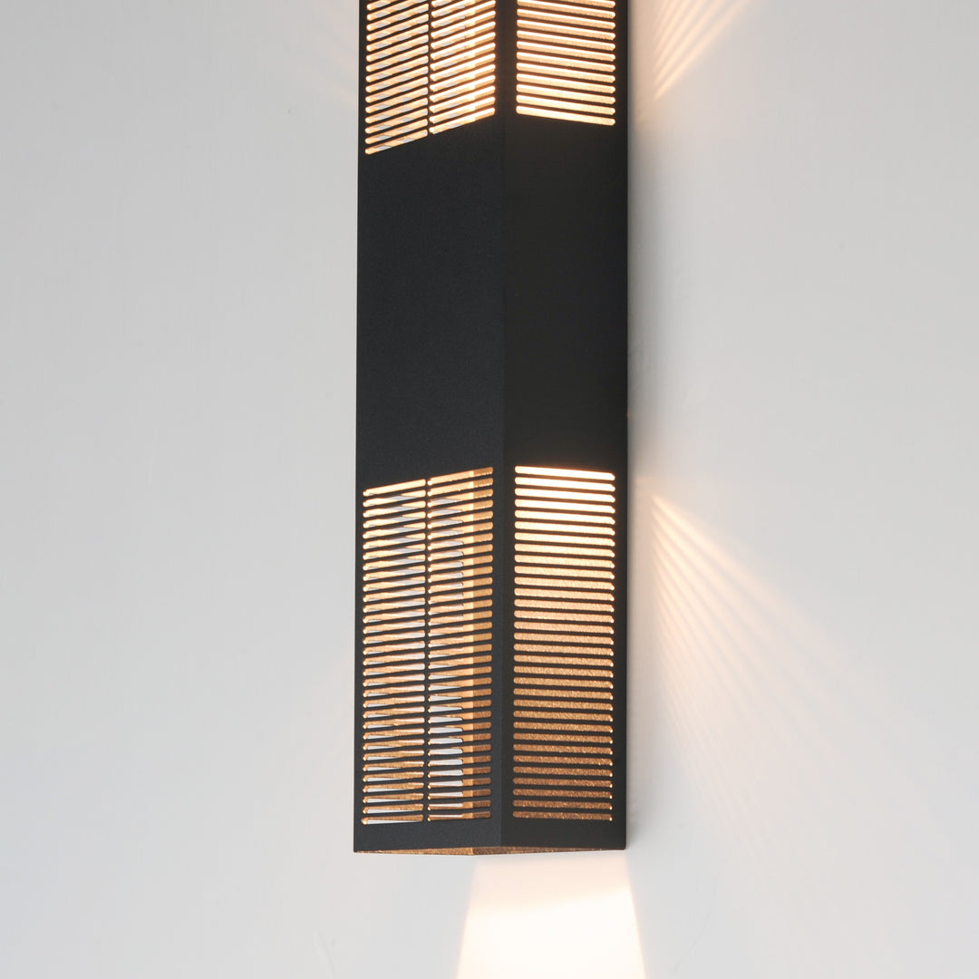 Grate 24 LED Outdoor Wall Sconce by Studio M Lighting – lifestyle