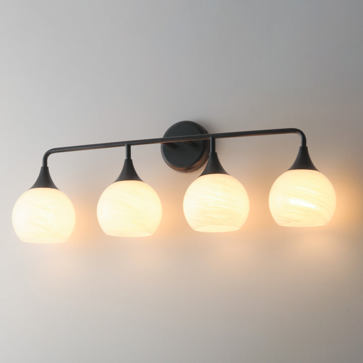 Neve 4-Light Bath Vanity by Studio M Lighting – lifestyle