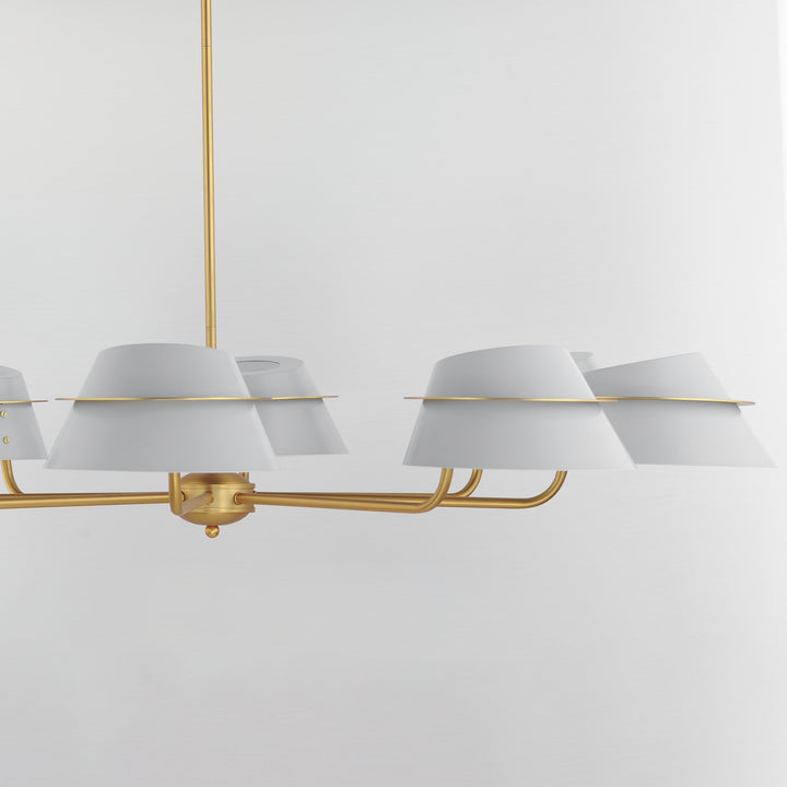 Lucas 8-Light Chandelier by Studio M Lighting – lifestyle