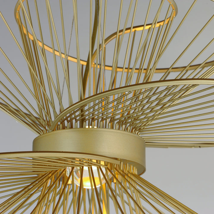 Zeta Medium LED Pendant by Studio M Lighting – lifestyle
