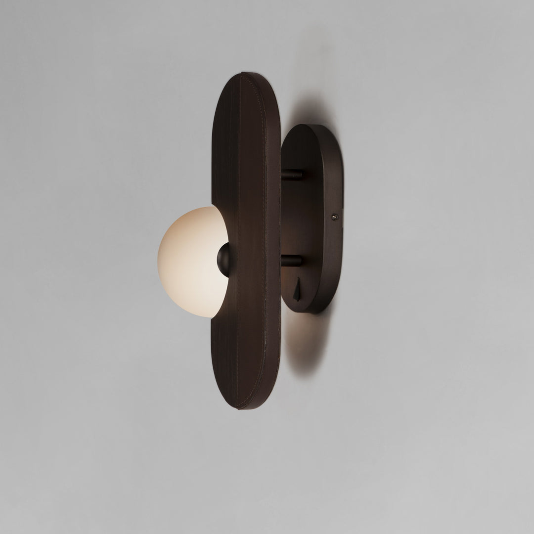 Stitched Side-Light Wall Sconce by Studio M Lighting – lifestyle