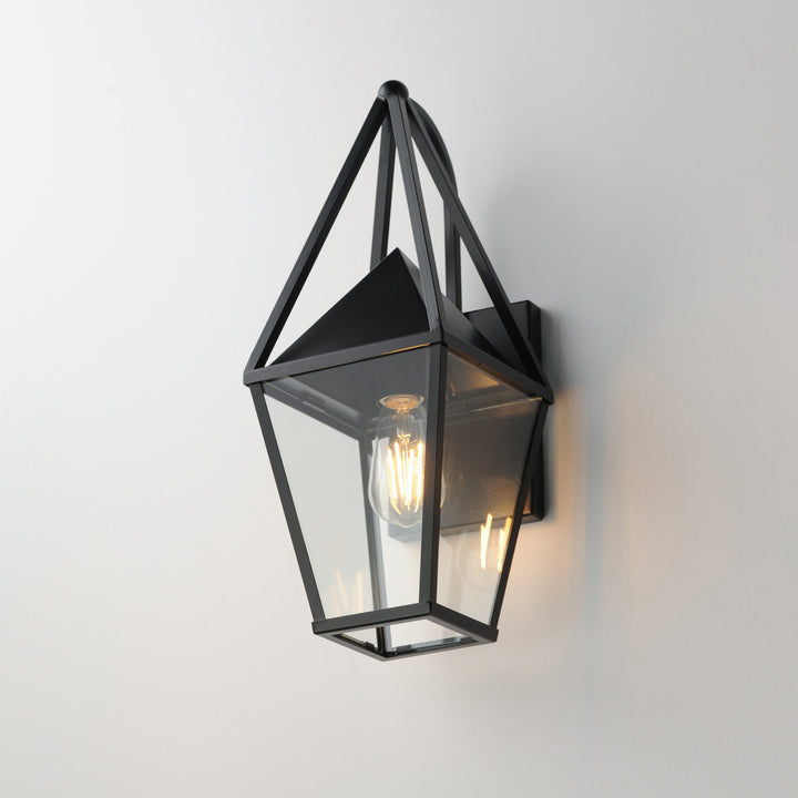 Bavaria 1-Light Small Outdoor Wall Sconce by Studio M Lighting – lifestyle