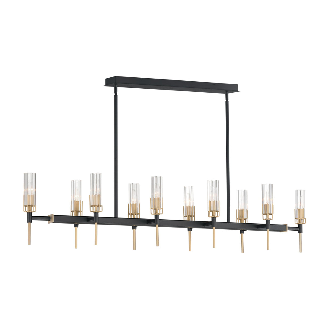 Flambeau 60 Linear Pendant by Studio M Lighting