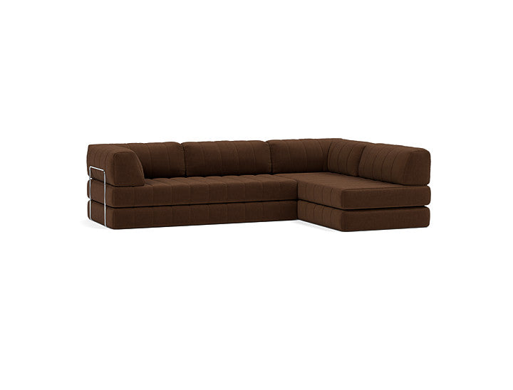 CozyPad Sleeper Sofa L-Shape with arm by Innovation Living — product view