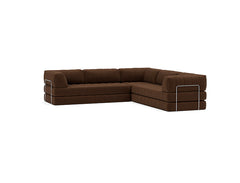CozyPad Sleeper Sofa Corner with arms by Innovation Living — product view