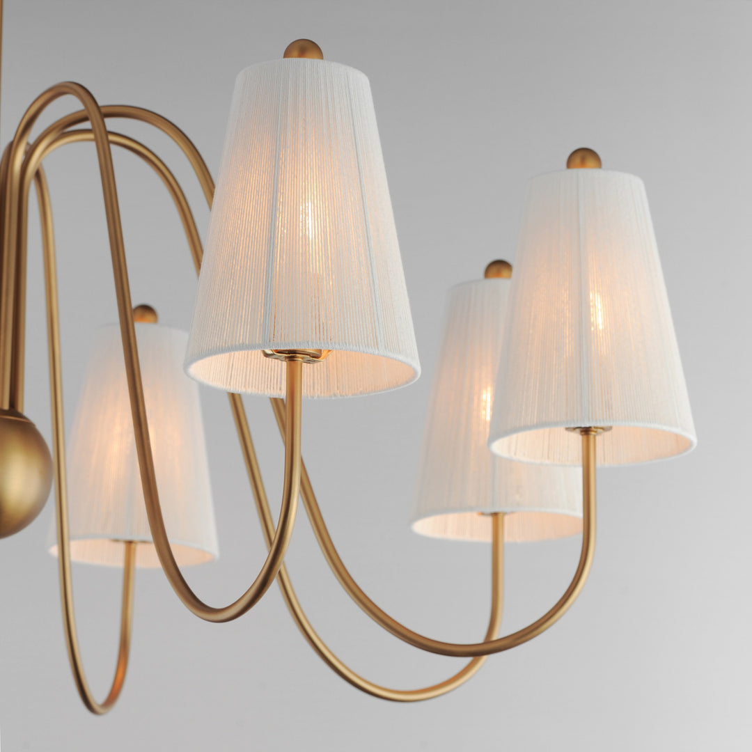 Valette 8-Light Chandelier by Studio M Lighting – lifestyle