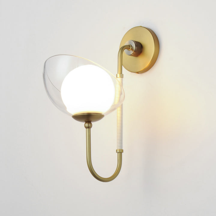 Chapeau LED Hat Tip Sconce by Studio M Lighting – lifestyle