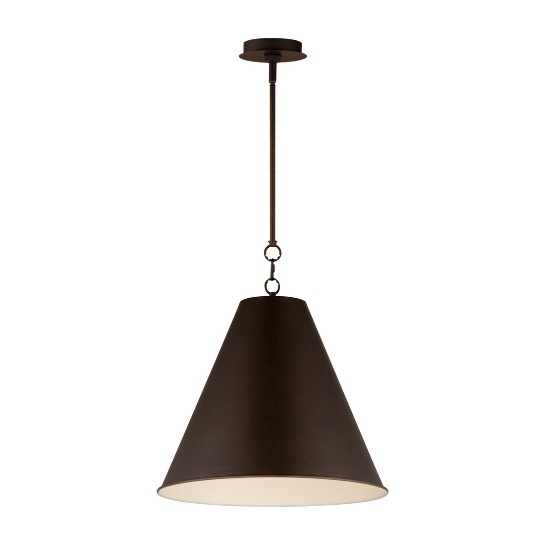 Veritas 18 1-Light Pendant by Studio M Lighting in Chestnut Bronze