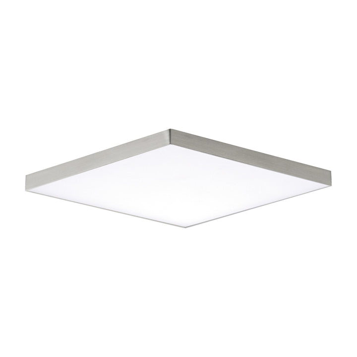Trim 15.5" SQ LED Flush Mount 3000K by Studio M Lighting in Satin Nickel