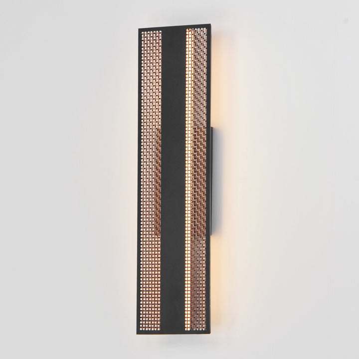 Interlace 24 LED Outdoor Wall Sconce by Studio M Lighting – lifestyle