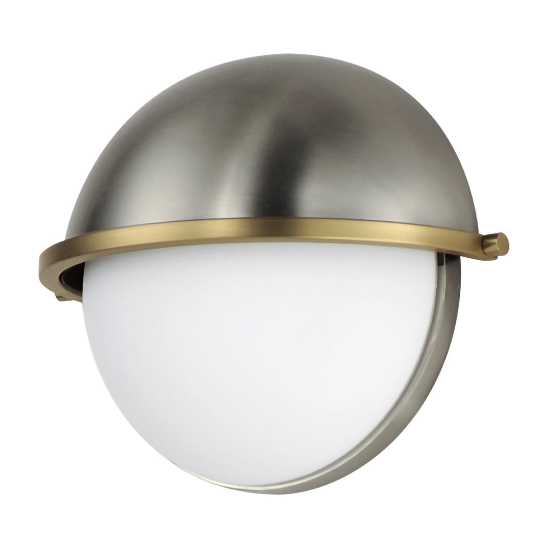 Duke Half Sconce by Studio M Lighting in Satin Nickel / Satin Brass