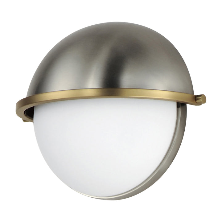 Duke Half Sconce by Studio M Lighting in Satin Nickel / Satin Brass