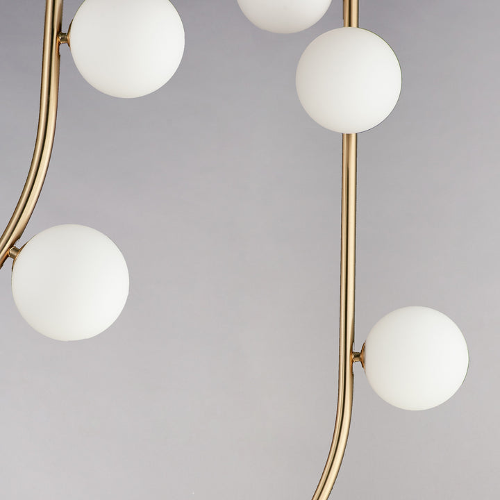 Contour 19-Light Fixed Stem Ceiling Light by Studio M Lighting – lifestyle