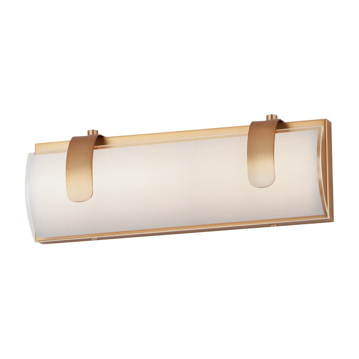 Clutch 13 LED Bath Vanity by Studio M Lighting in Gold