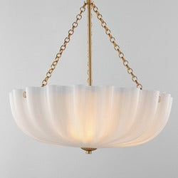 Bundt 17.5 Pendant / Semi-Flush Convertible by Studio M Lighting – lifestyle