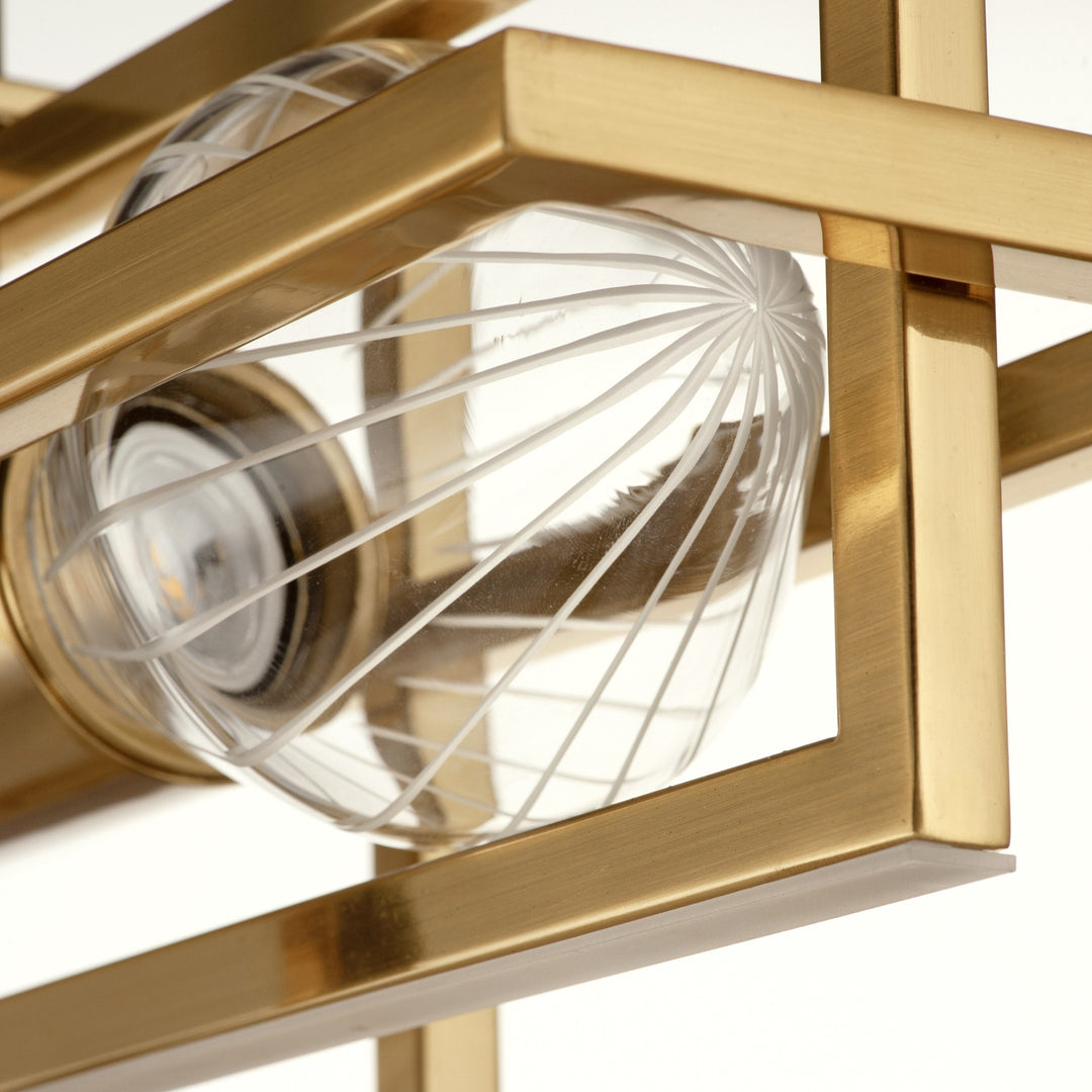 Zeppelin 50" LED Linear Pendant by Studio M Lighting – lifestyle
