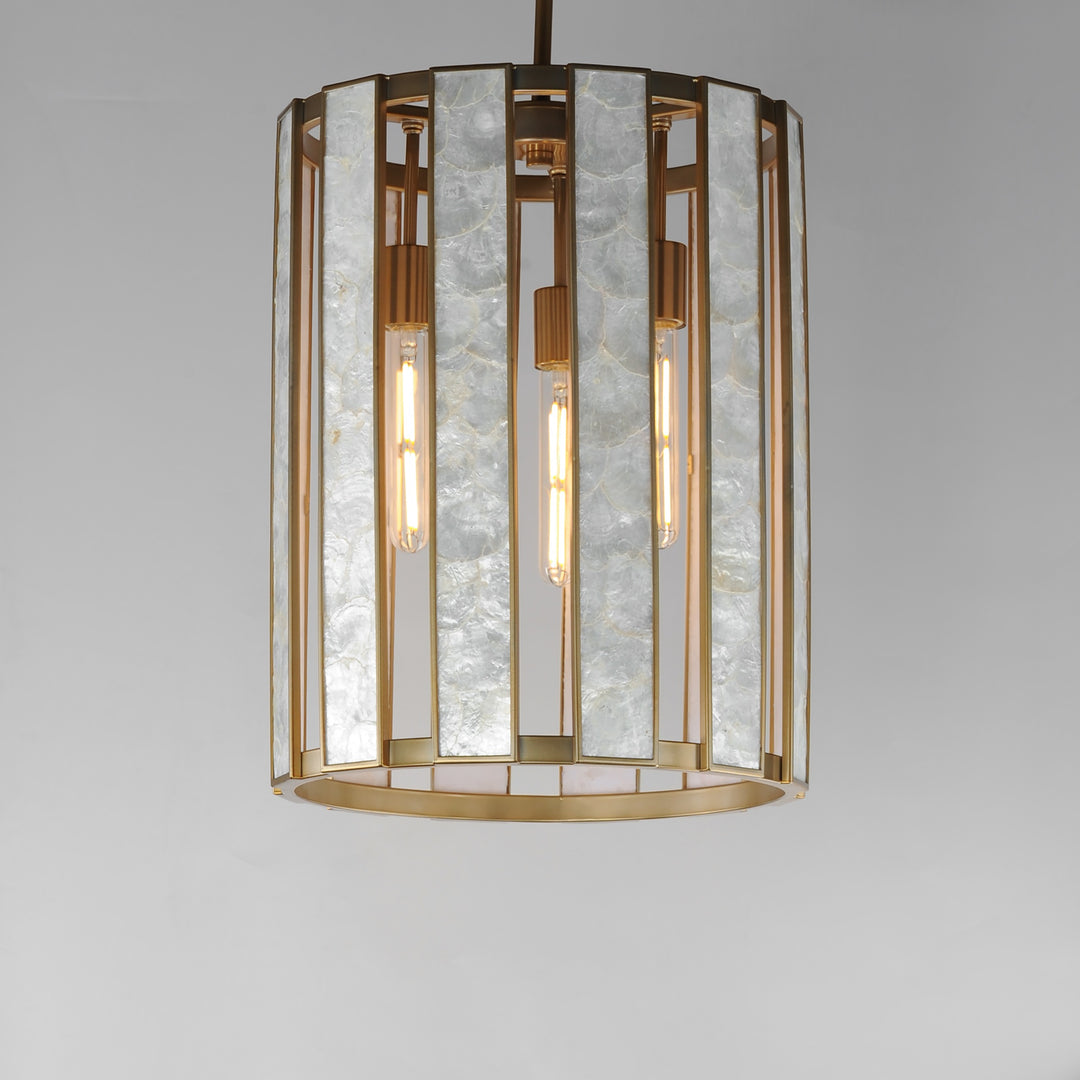 Miramar 3-Light Foyer Pendant by Studio M Lighting – lifestyle